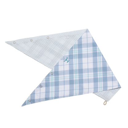 JUST COUNTRY CARLEE BLUEBELL / ICE DOUBLE SIDED SCARF