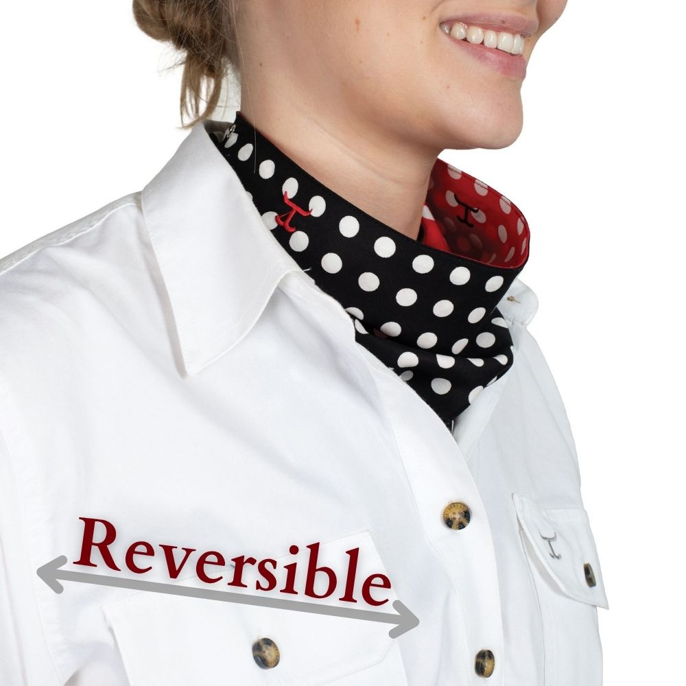 JUST COUNTRY CARLEE DOUBLE SIDED SCARF-Ranges Country