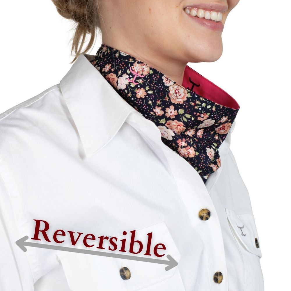 JUST COUNTRY CARLEE DOUBLE SIDED SCARF-Ranges Country