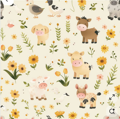 JUST COUNTRY INFANT FRANKIE ANIMAL NURSERY JUMPSUIT