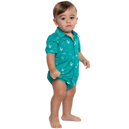 JUST COUNTRY INFANT FRANKIE WESTERN PRINT JUMPSUIT-Ranges Country