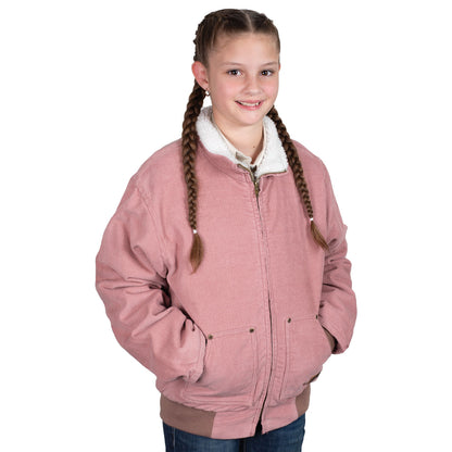 JUST COUNTRY KIDS DIAMANTINA SHERPA CORDUROY JACKET-Ranges Country