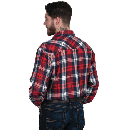 JUST COUNTRY MENS CAMERON FLANNEL SHIRT