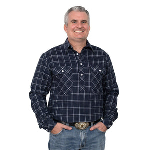 JUST COUNTRY MENS CAMERON FLANNEL SHIRT-Ranges Country