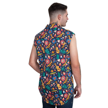 JUST COUNTRY MENS LOGAN SLEEVELESS SHIRT