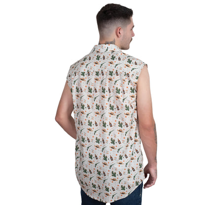 JUST COUNTRY MENS LOGAN SLEEVELESS SHIRT