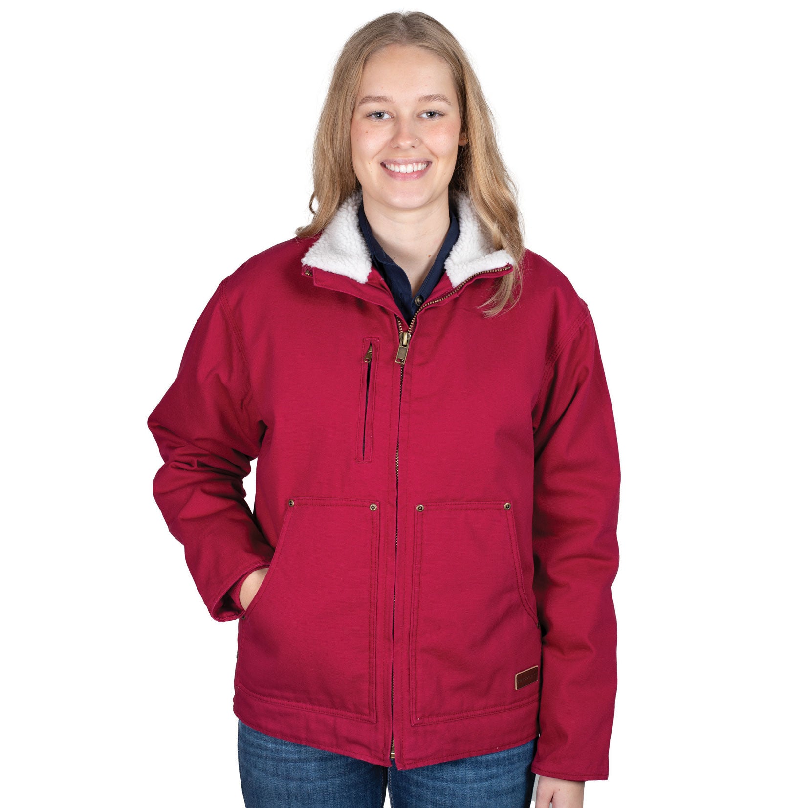 JUST COUNTRY UNISEX DIAMANTINA SHERPA CORDUROY JACKET-Ranges Country