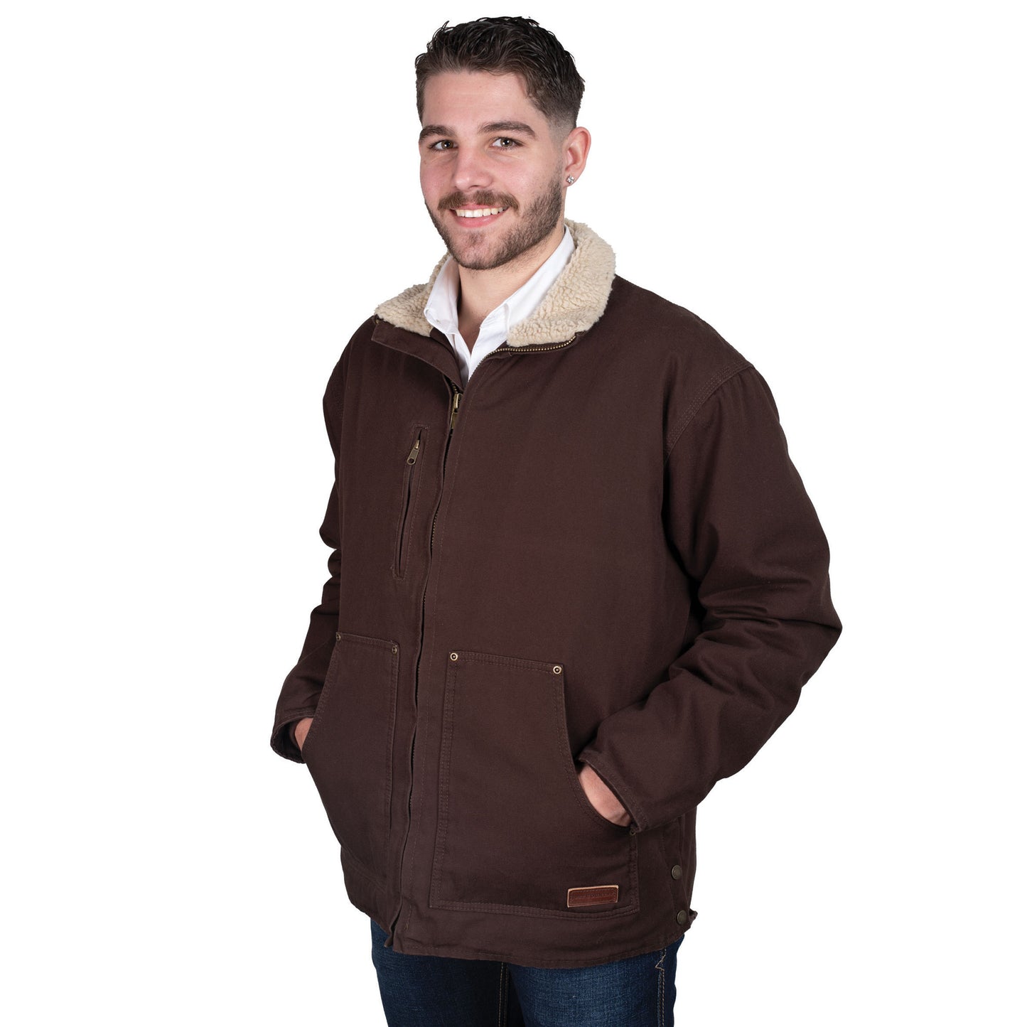 JUST COUNTRY UNISEX DIAMANTINA SHERPA JACKET