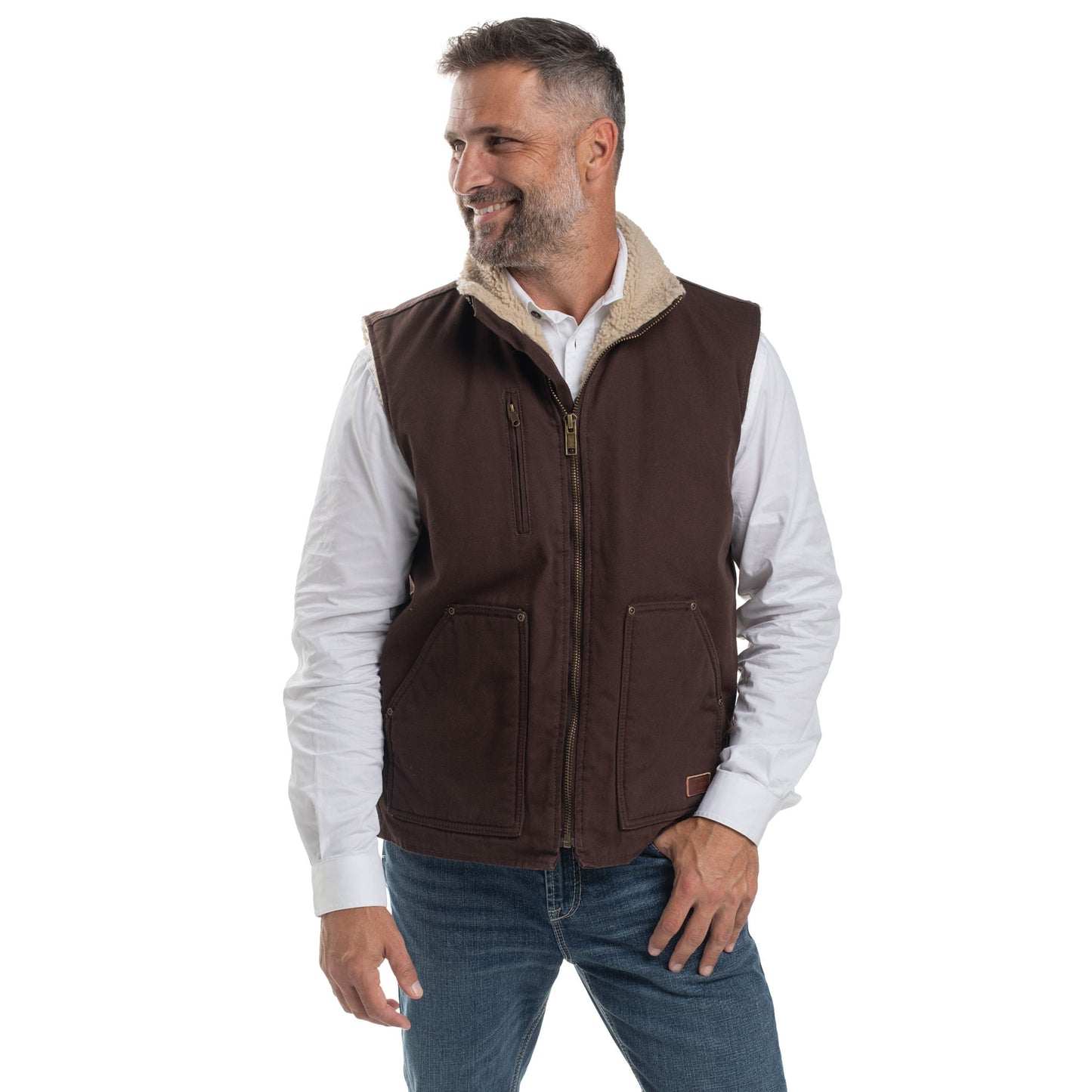 JUST COUNTRY UNISEX DIAMANTINA SHERPA VEST