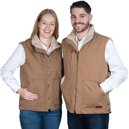 JUST COUNTRY UNISEX DIAMANTINA SHERPA VEST-Ranges Country