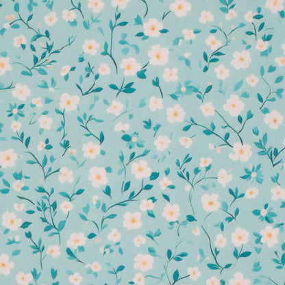 JUST COUNTRY WOMENS GEORGIE TURQUOISE FLORAL SHIRT