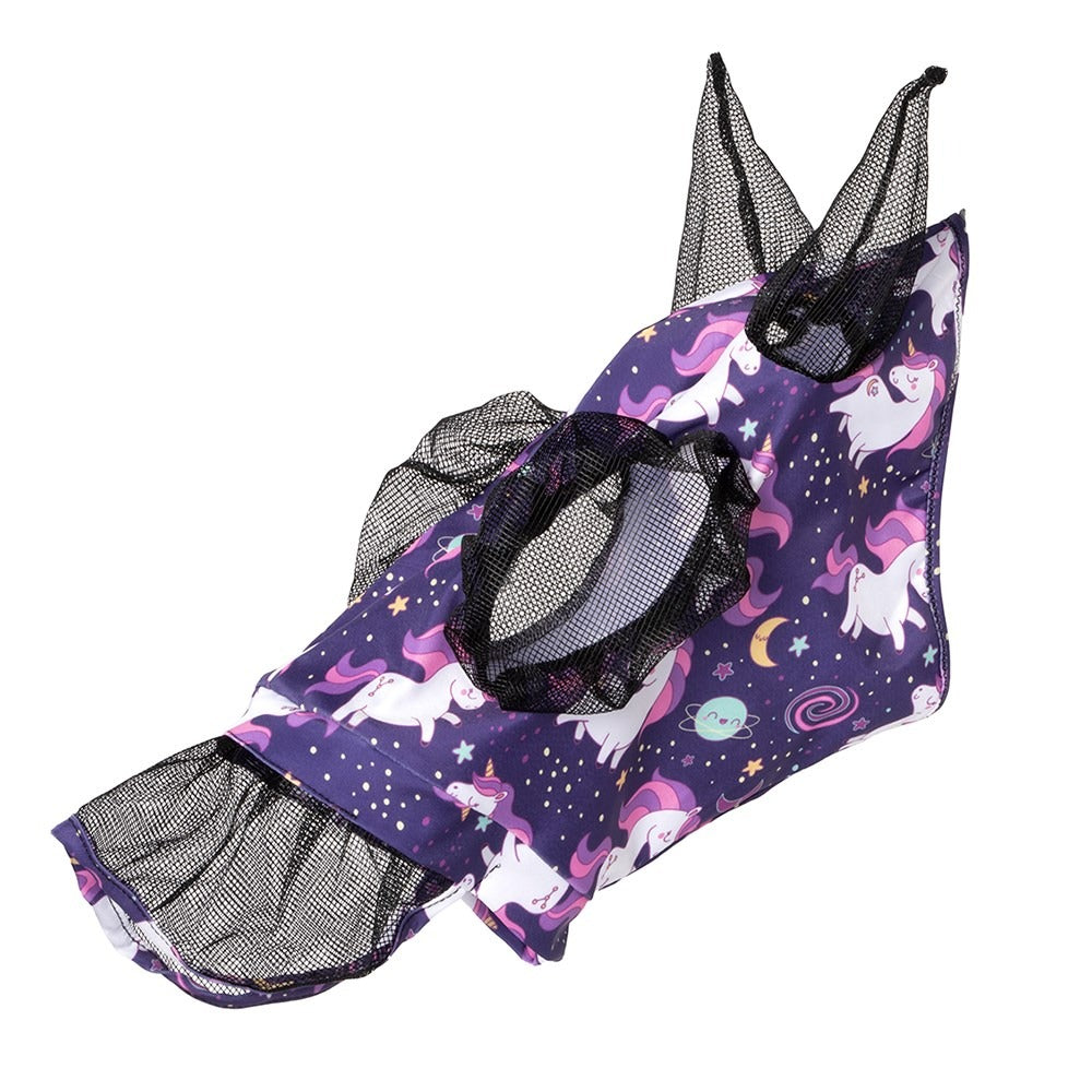 KOOL MASTER LYCRA FLY MASK W/ SKIRT-Ranges Country