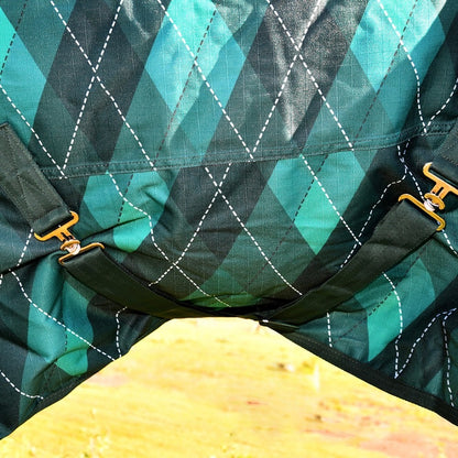 KOZY 1200D 200G DETACH-A-NECK EMERALD DIAMOND WINTER COMBO