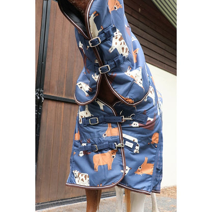 KOZY 1200D 200G NAVY COWS WINTER COMBO