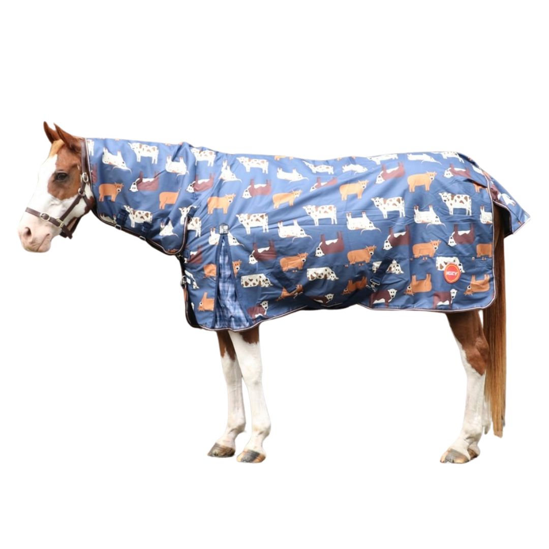 KOZY 1200D 200G NAVY COWS WINTER COMBO-Ranges Country
