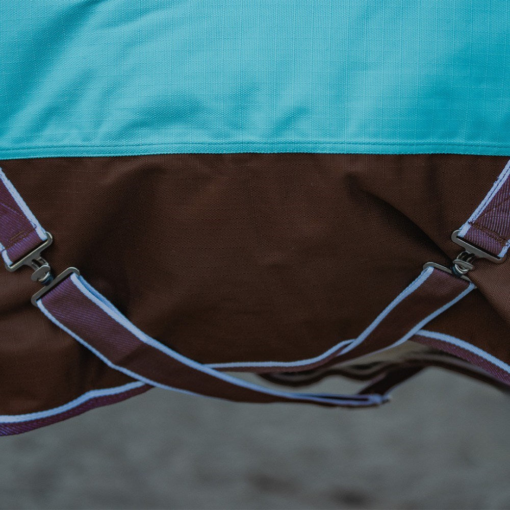 KOZY 1200D 200G TURQUOISE/CHOCOLATE WINTER COMBO