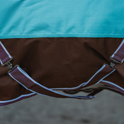 KOZY 1200D 200G TURQUOISE/CHOCOLATE WINTER COMBO