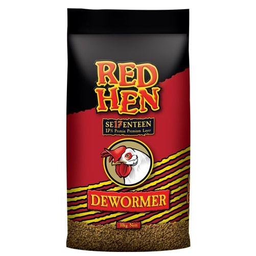 LAUCKE RED HEN DEWORMER 10KG-Ranges Country