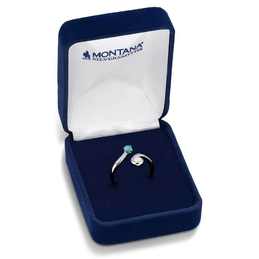 MONTANA BLUEBIRD OPEN RING