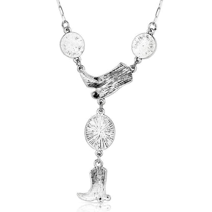 MONTANA DANCING SHOES NECKLACE