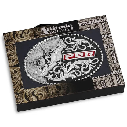 MONTANA EIGHT SECONDS PBR WESTERN BUCKLE