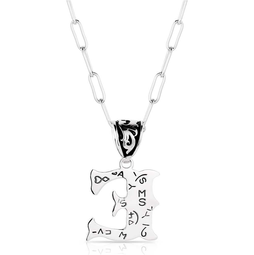 MONTANA INITIAL NECKLACE