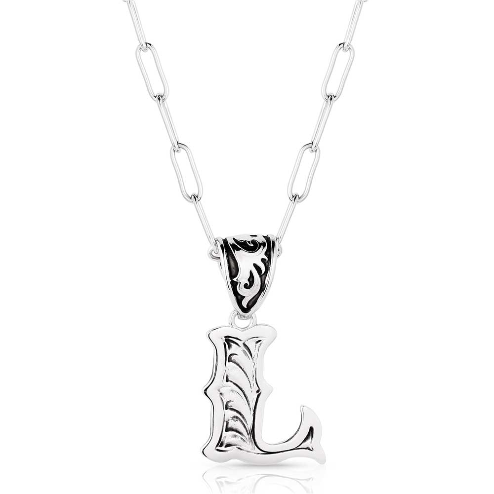 MONTANA INITIAL NECKLACE