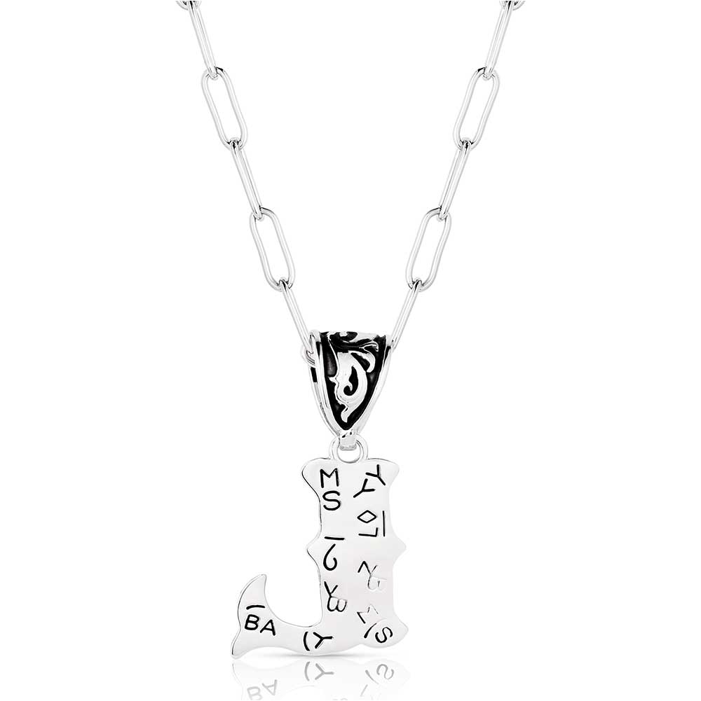 MONTANA INITIAL NECKLACE