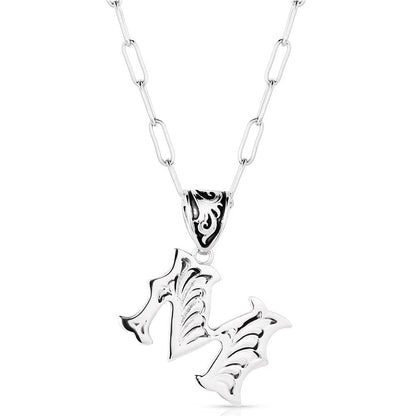 MONTANA INITIAL NECKLACE