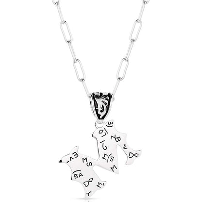 MONTANA INITIAL NECKLACE