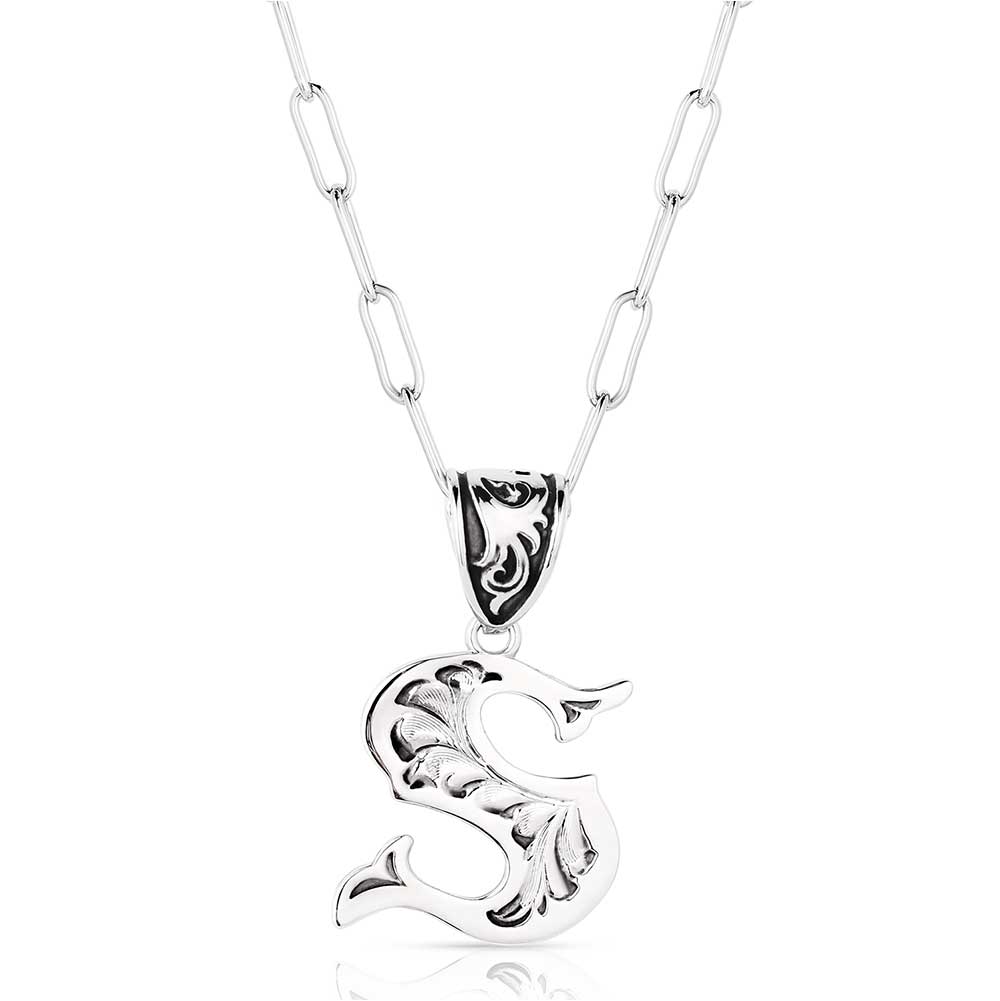 MONTANA INITIAL NECKLACE