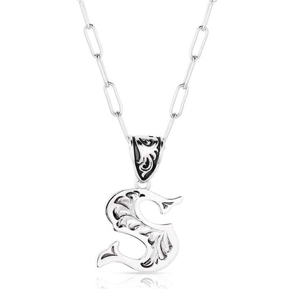 MONTANA INITIAL NECKLACE