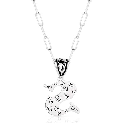 MONTANA INITIAL NECKLACE