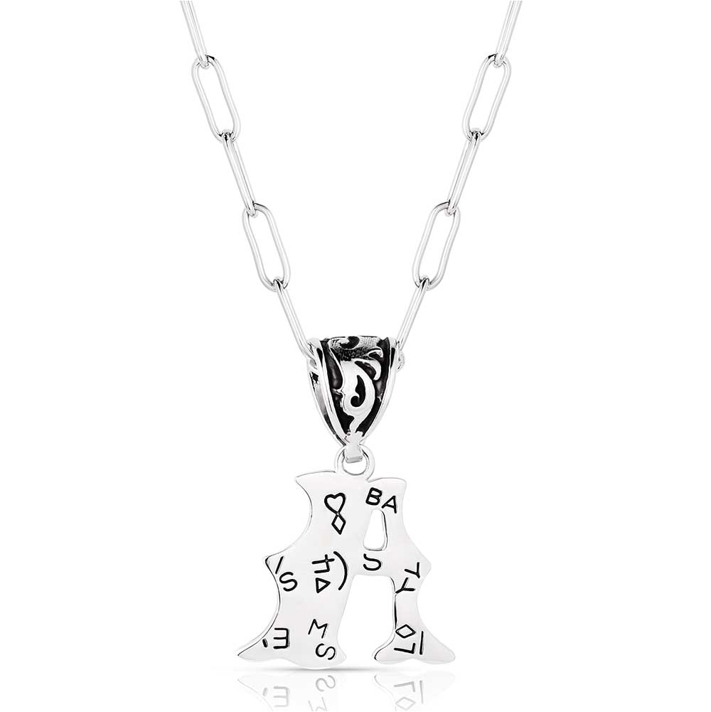 MONTANA INITIAL NECKLACE