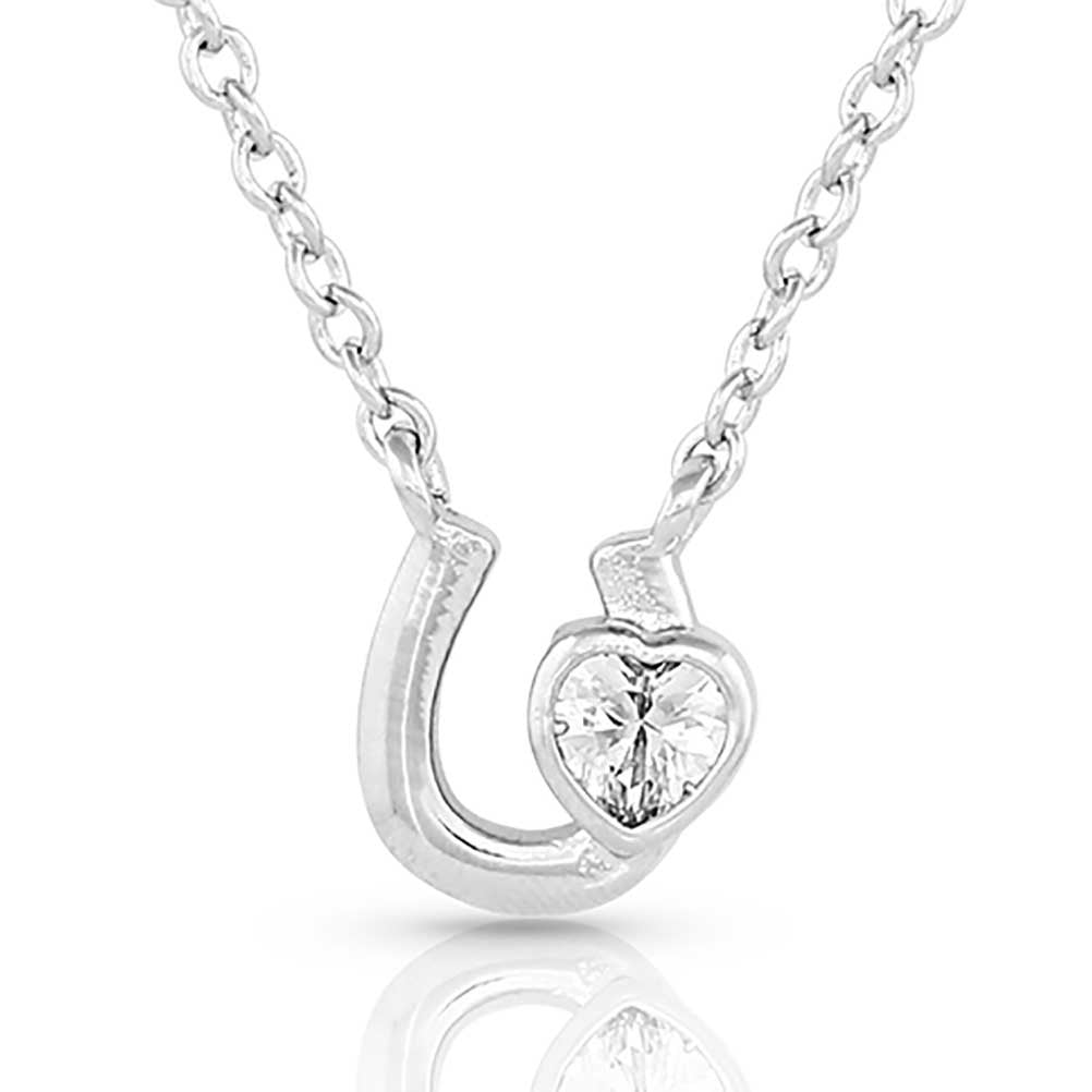 MONTANA LUCKY IN LOVE HORSESHOE NECKLACE-Ranges Country