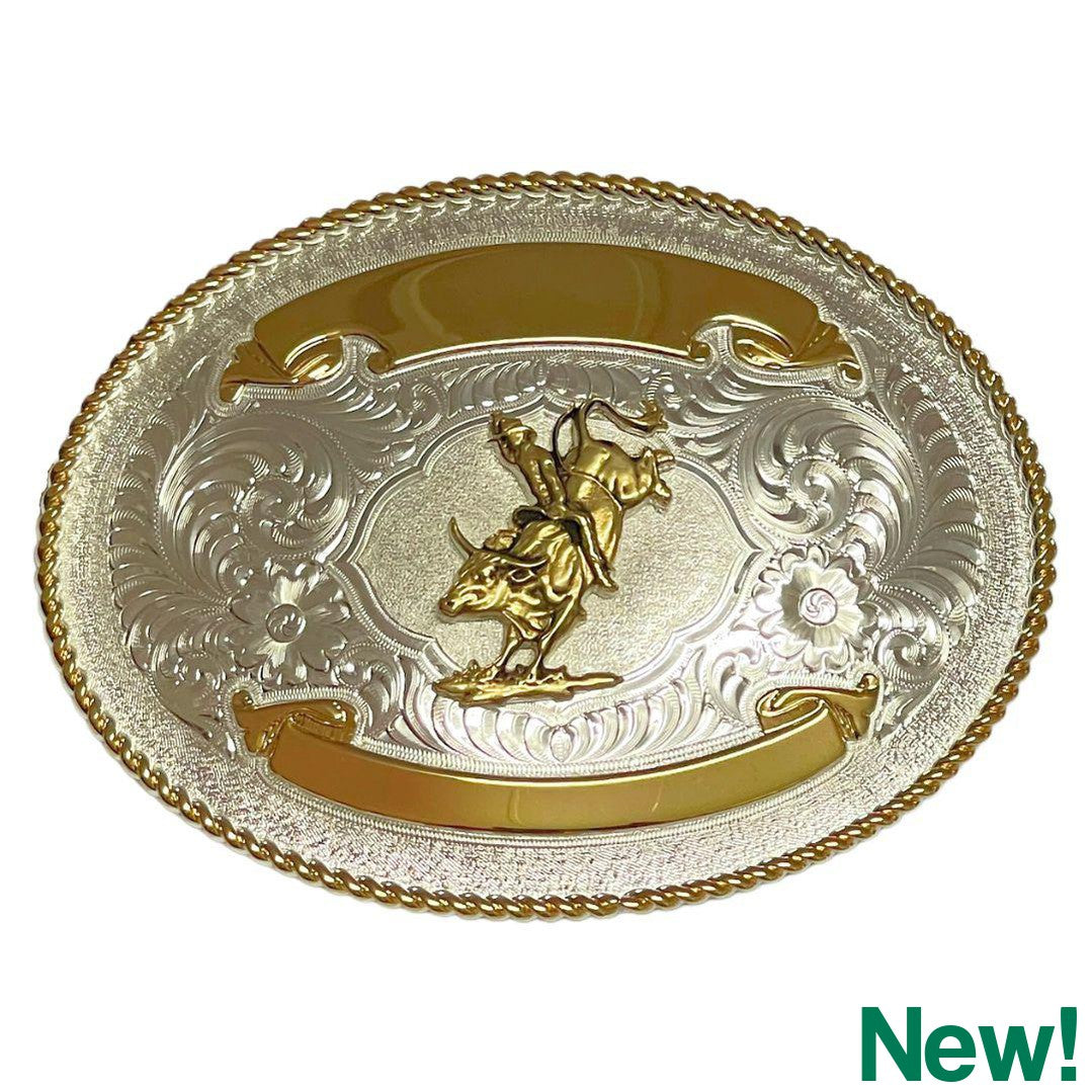 MONTANA TROPHY BUCKLE - BULL RIDER-Ranges Country
