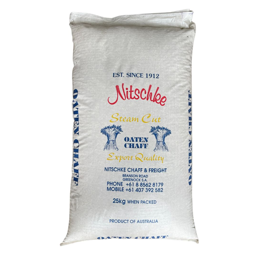 NITSCHKE OATEN CHAFF 25KG-Ranges Country