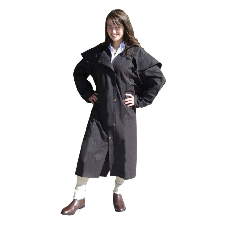 NULLARBOR FULL LENGTH OILSKIN COAT