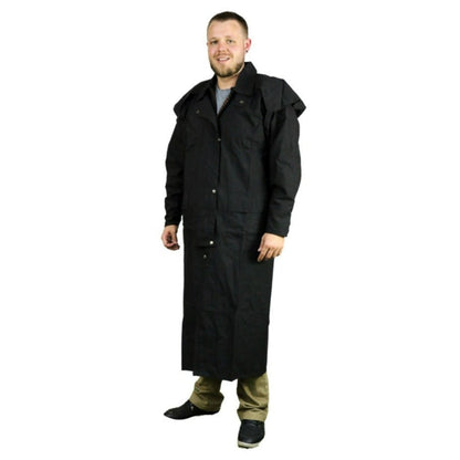 NULLARBOR FULL LENGTH OILSKIN COAT-Ranges Country