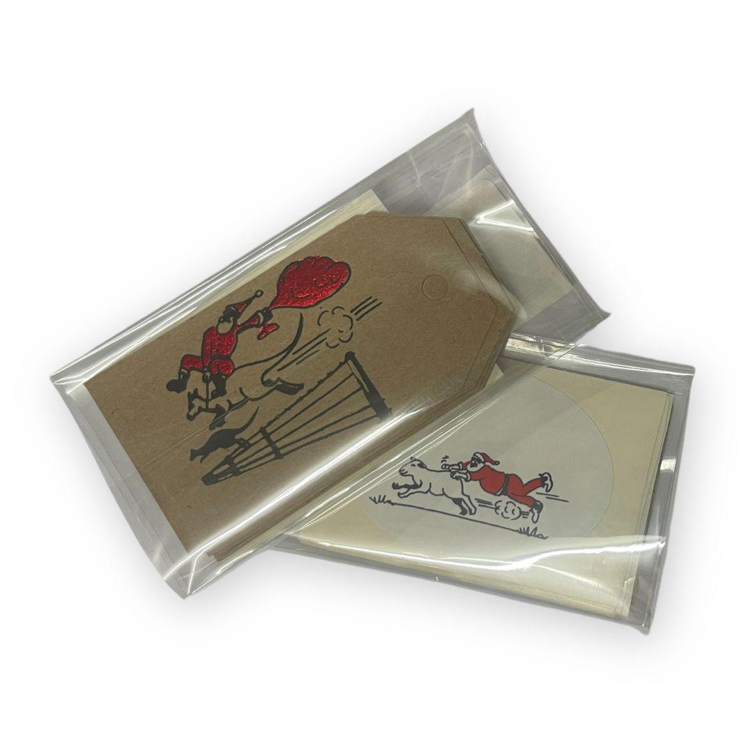 OUTBACK ANTICS CHRISTMAS TAGS & LABELS 10 PACK-Ranges Country