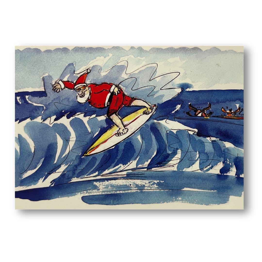 OUTBACK ANTICS HANG FIVE CHRISTMAS CARD-Ranges Country