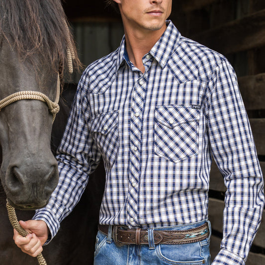 PURE WESTERN MENS GEORGE SHIRT