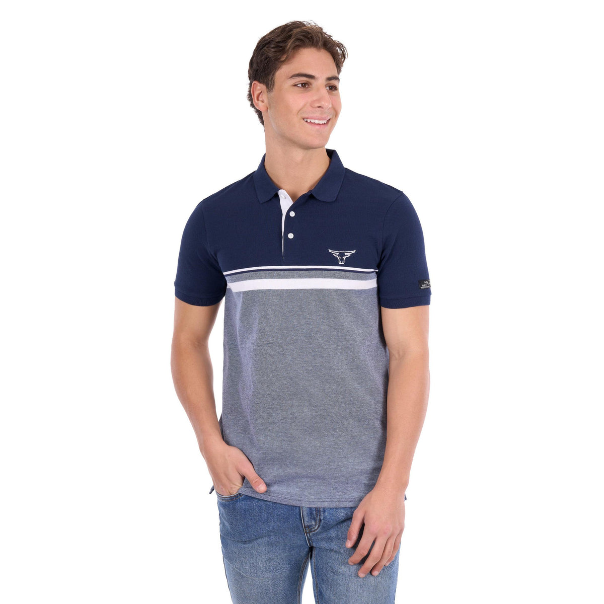 PURE WESTERN MENS DEAN POLO
