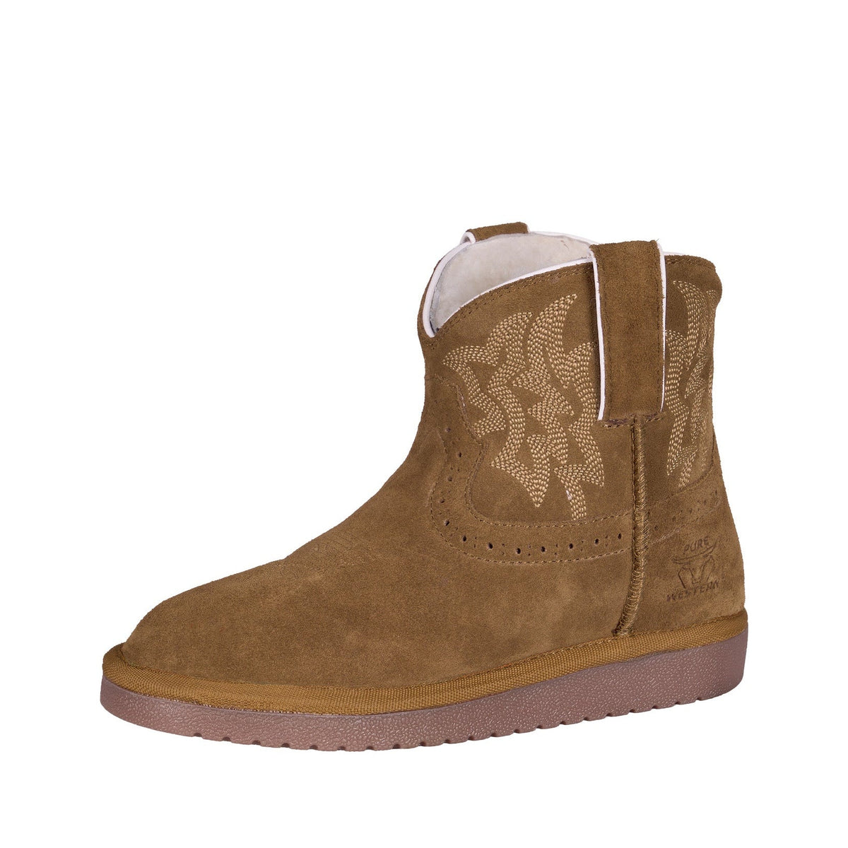 PURE WESTERN SHEEPSKIN 6in BOOT