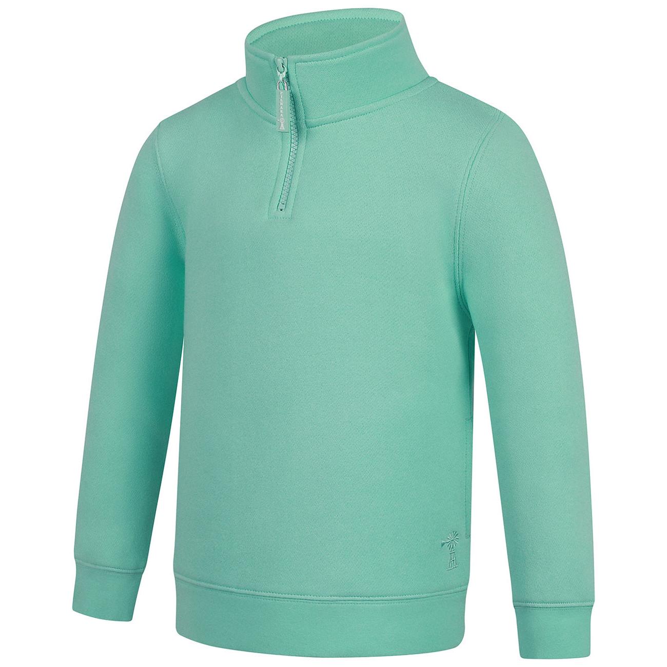 PILBARA KIDS BEACH GLASS CLASSIC 1/4 ZIP JUMPER-Ranges Country