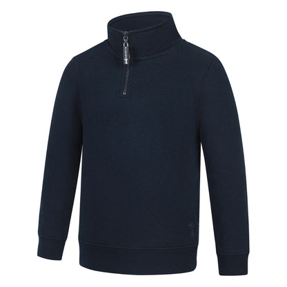 PILBARA KIDS FRENCH NAVY CLASSIC 1/4 ZIP JUMPER-Ranges Country