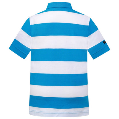 PILBARA KIDS STRIPED POLO