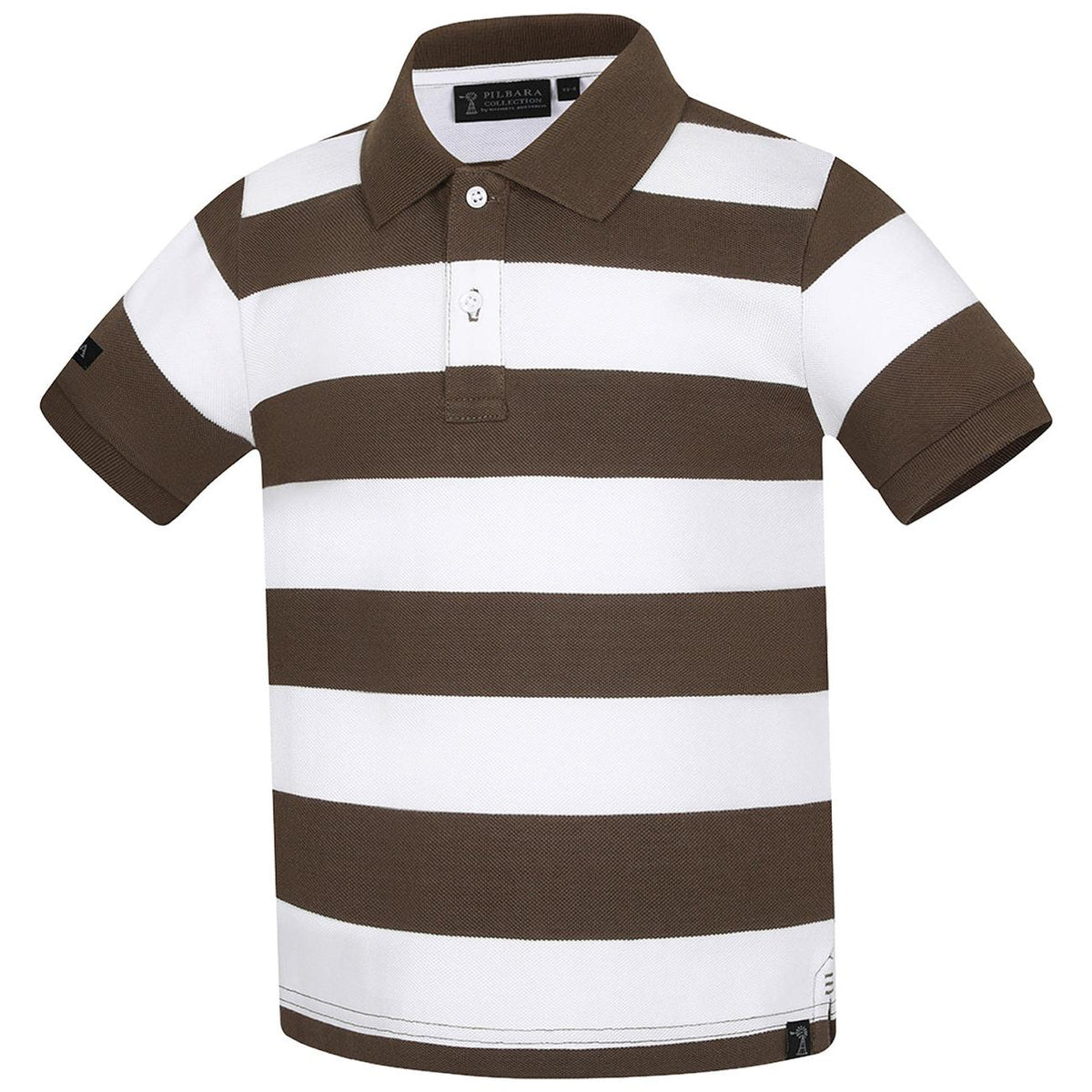 PILBARA KIDS STRIPED POLO-Ranges Country