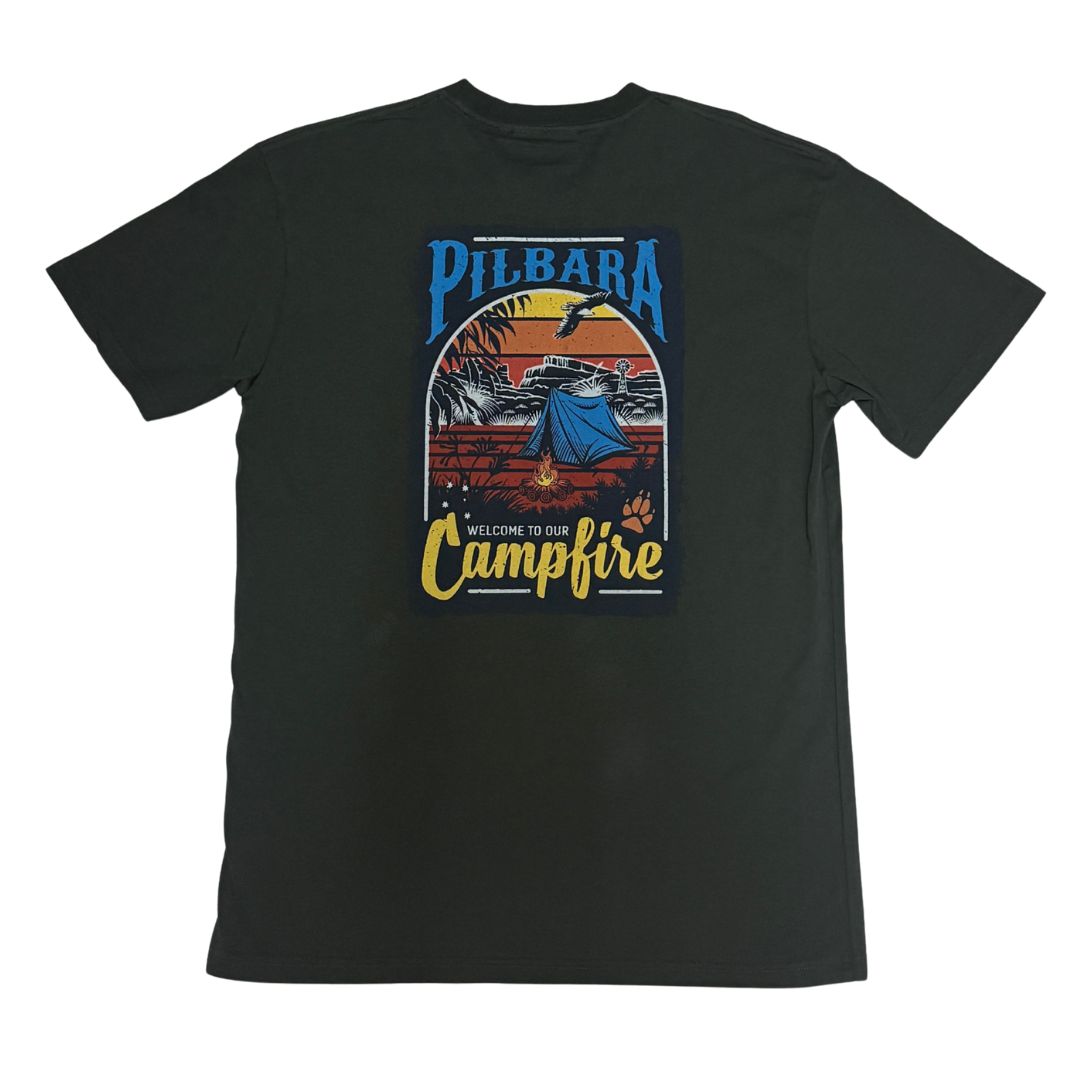 PILBARA MENS CAMPFIRE TEE-Ranges Country