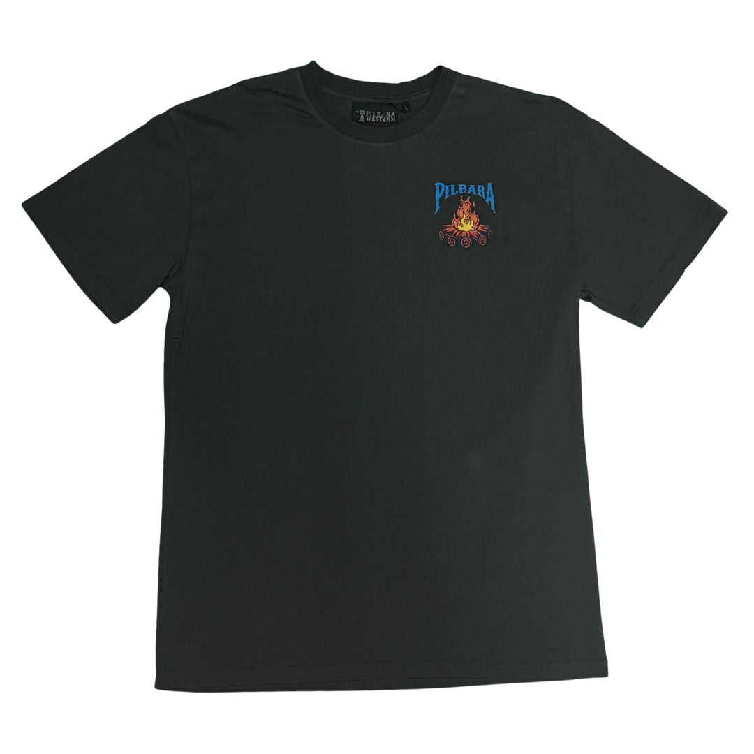 PILBARA MENS CAMPFIRE TEE